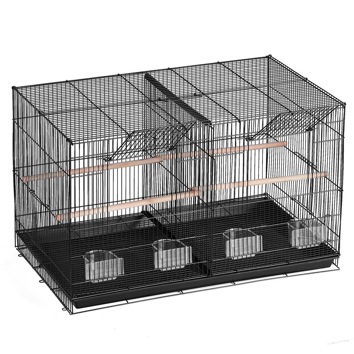 18in parakeet flight cage with divider