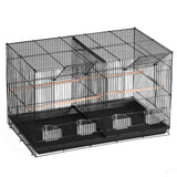 18in parakeet flight cage with divider
