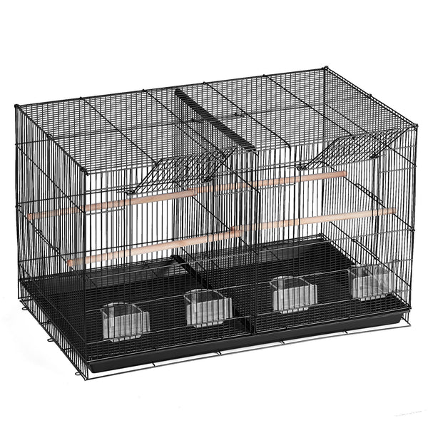 18in parakeet flight cage with divider