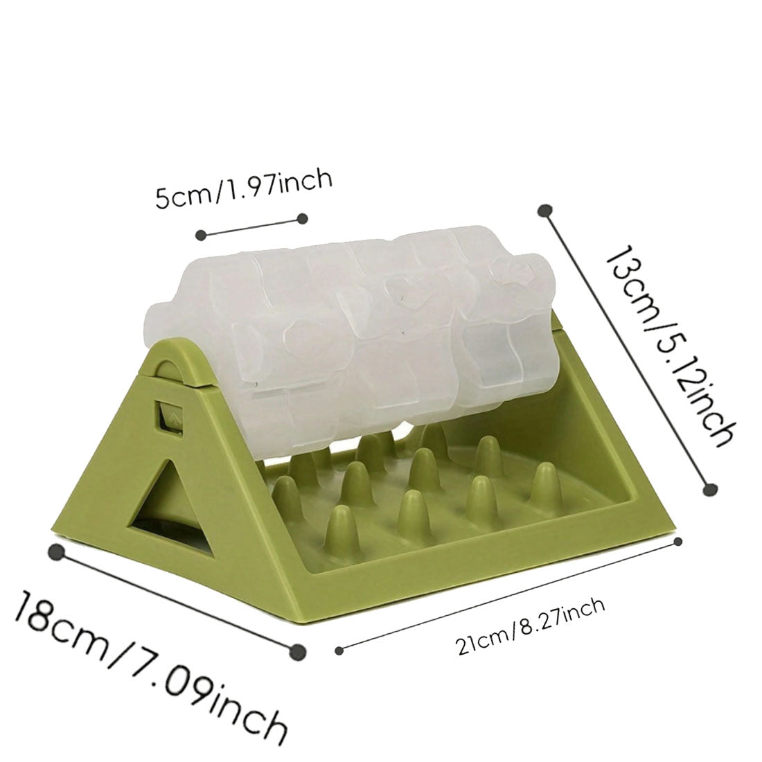 Rotating puzzle slow feeder dog bowl – view 8
