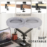 360° rotatable cat desk hammock bed – view 4