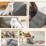 3-step portable pet stairs – view 6